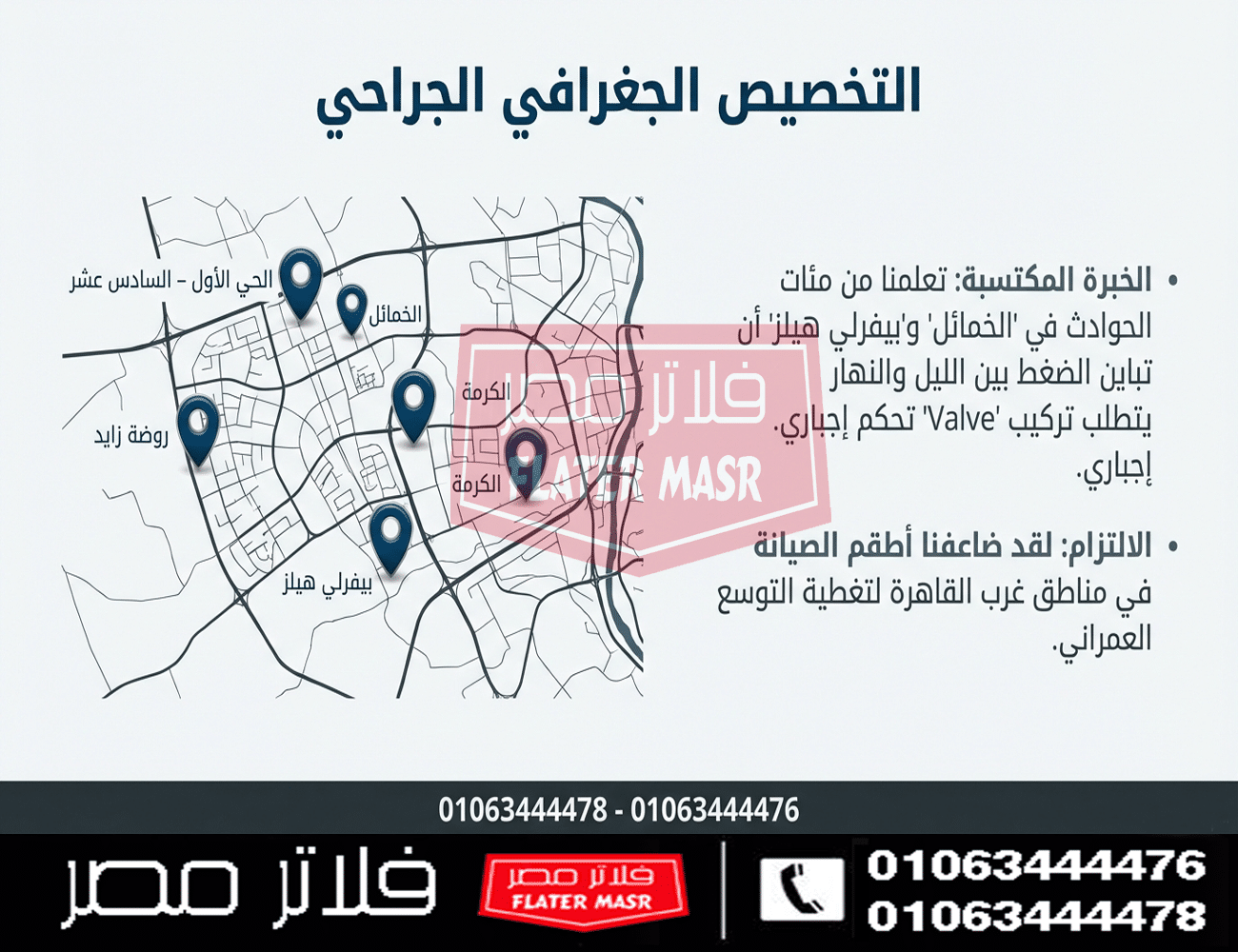 التخصيص الجغرافي الجراحي (الشيخ زايد) التخصيص الجغرافي الجراحي (الشيخ زايد)