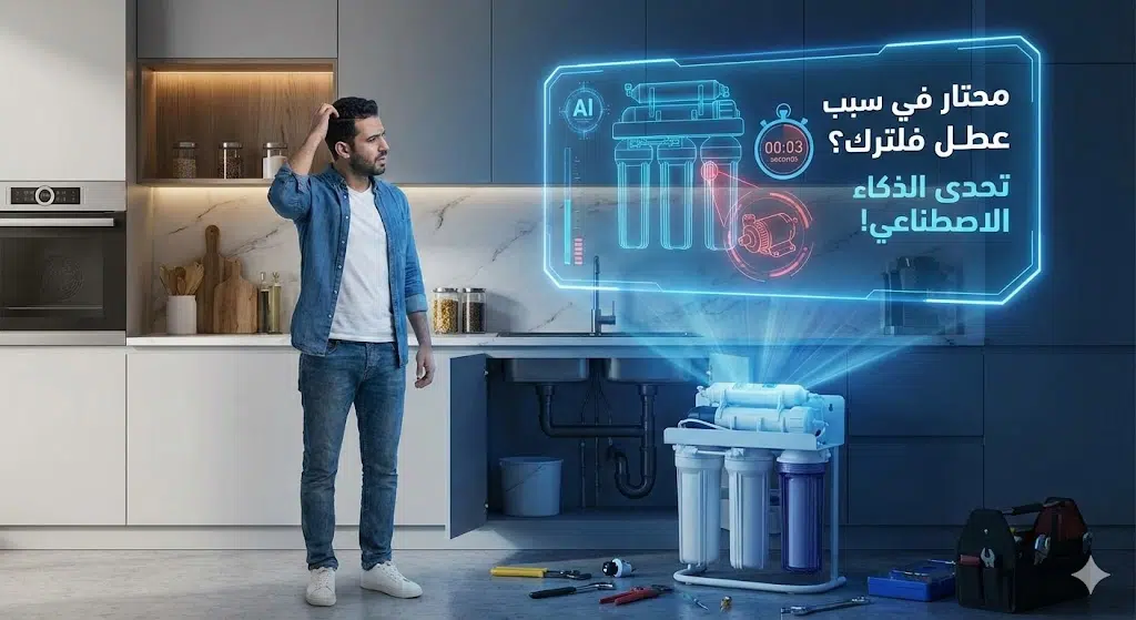 محتار في سبب عطل فلترك؟ تحدى الذكاء الاصطناعي ليكتشف المشكلة في 10 ثوانٍ"